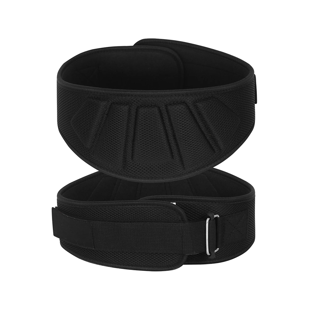 Black Neoprene Contoured Belt