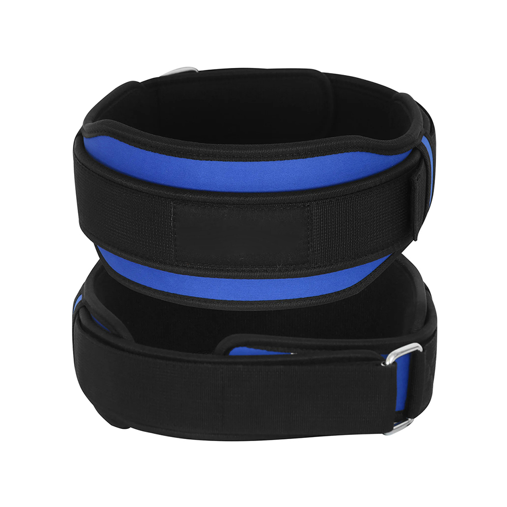 Black and Blue Dual-Padded Belt