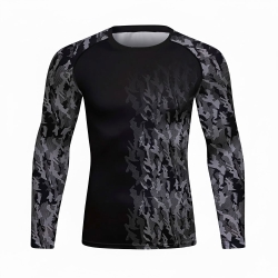 Shadow Camo Long Sleeve Compression