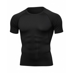 Classic Black Compression Tee