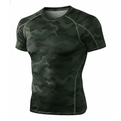 Military Camo Compression Shirt