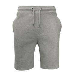 Grey Cotton Gym Shorts