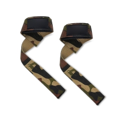 Tactical Grip Lifting Straps – Camo Edition