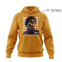 Graphic Golden Skull Hoodie