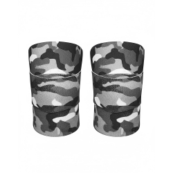 Grey Camo Knee Wraps