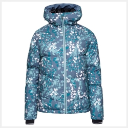 Glacier Print Puffer Jacket