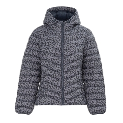 Textured Knit Puffer Jacket