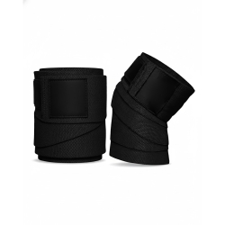 Stealth Strength Knee Wraps – Blackout Edition